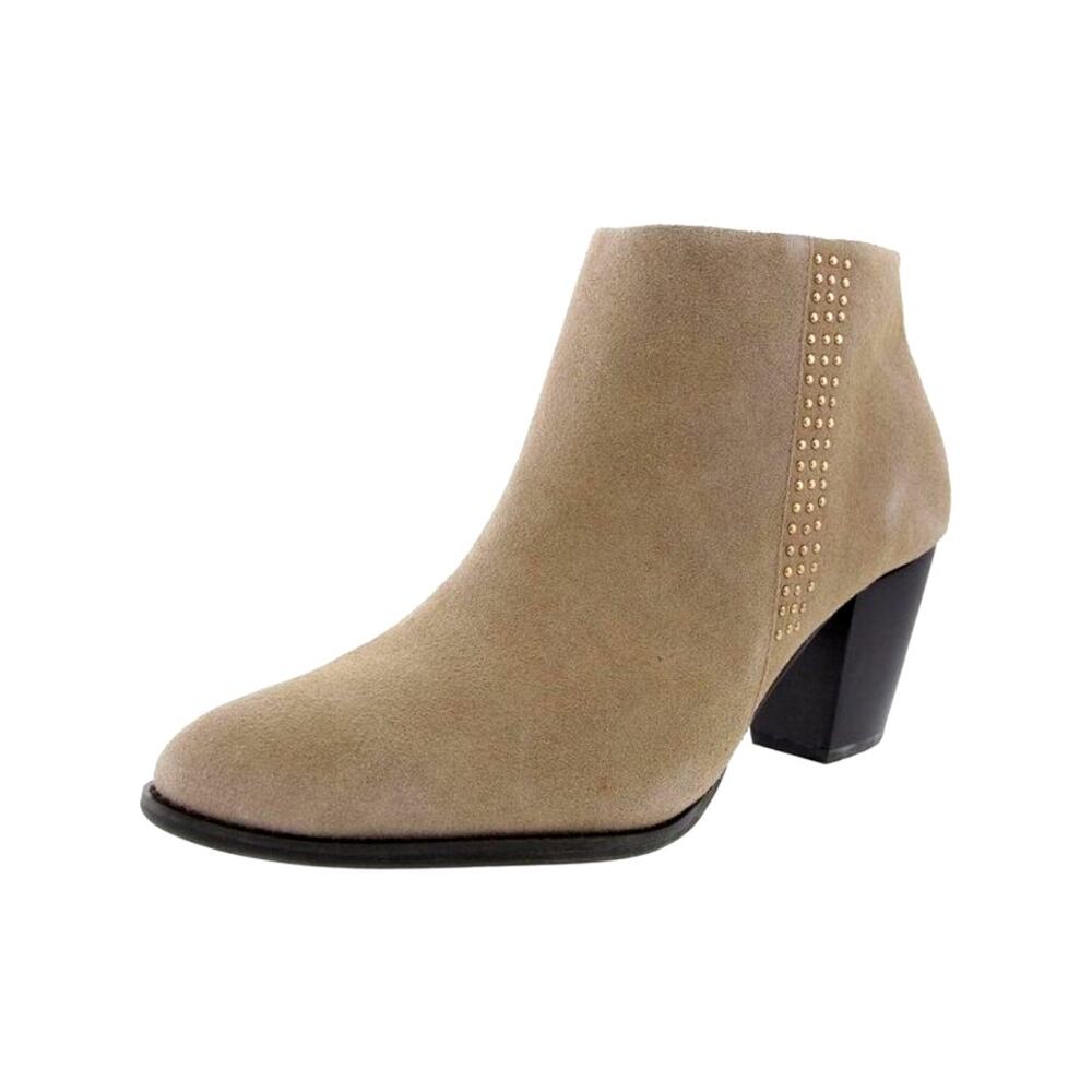 Vionic Georgia Stud Ankle Suede Bootie Size 7 NWOB